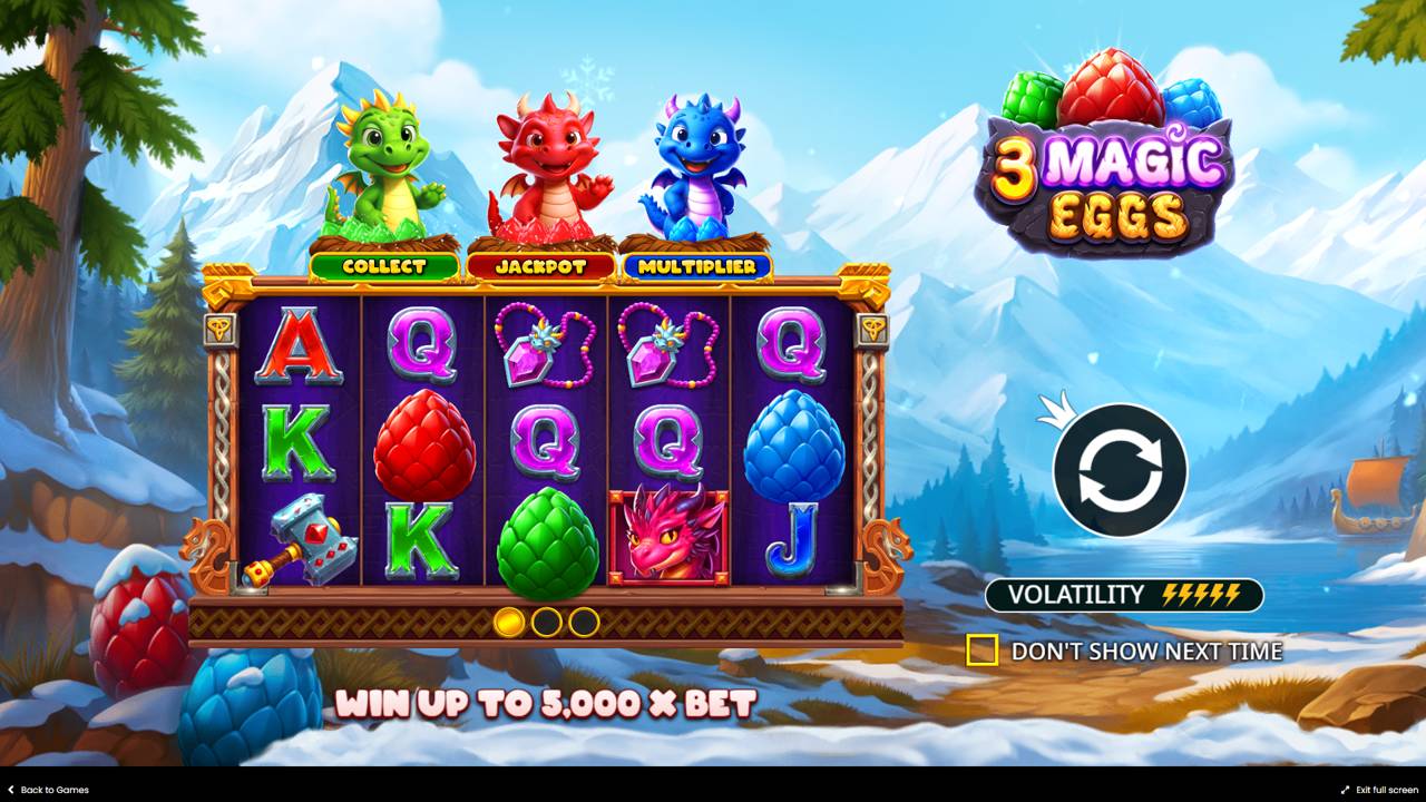 3 Magic Eggs (Pragmatic Play) Image 1